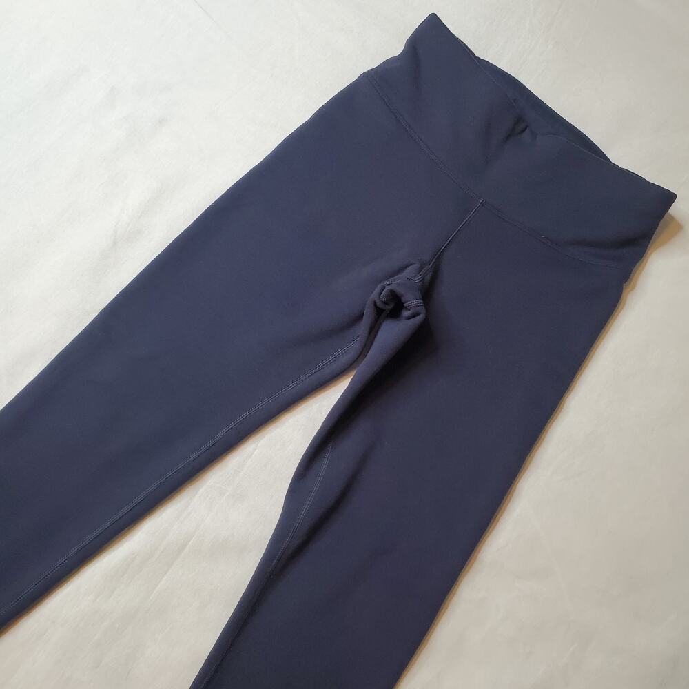Athleta Women's Size S Altitude Tight in Polartec Power Stretch Blue 486200